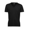 T-shirt doux col en V 