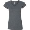 TEE-SHIRT DOUX COL V FEMME