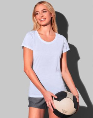 TEE-SHIRT TOUCHER COTON FEMME