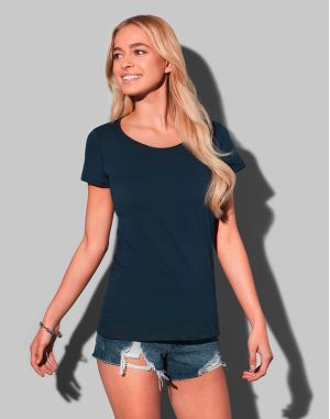 TEE-SHIRT FEMME FINEST COTTON