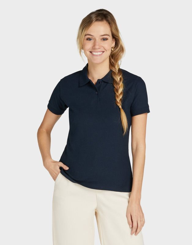 POLO FEMME POLY COTON