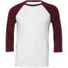 White/Maroon