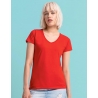 Ladies` Iconic 150 V Neck T