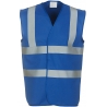 GILET FLUO 2 BANDES+BRETELLE