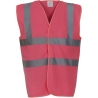 GILET FLUO 2 BANDES+BRETELLE