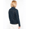 Blouson denim non doublé femme