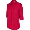 Chemise manches 3/4 femme