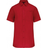 CHEMISE POPELINE MANCHES COURTES