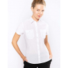 Chemise pilote manches courtes femme