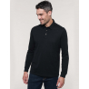 Polo jersey manches longues homme