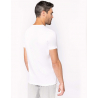 T-shirt manches courtes col V homme