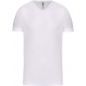 T-shirt manches courtes col V homme