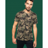 T-shirt camo manches courtes homme