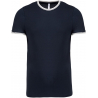 T-shirt maille piquée col rond homme