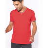 T-shirt maille piquée col V homme