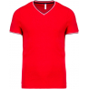 T-shirt maille piquée col V homme