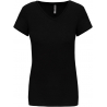 T-shirt col V femme