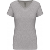 T-shirt col V femme