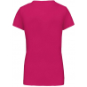 T-shirt col V  femme