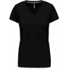 T-shirt col V  femme