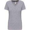 T-shirt col V  femme