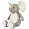 Peluche zippée Éléphant