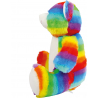 Peluche zippée Ours multicolore