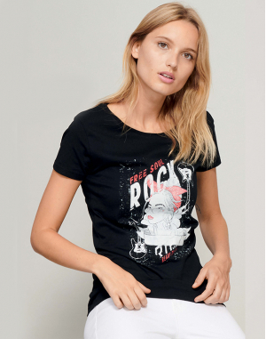 T-shirt sport femme recyclé - PA4013