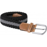 Ceinture tressée élastiquée