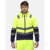 Pro Hi Vis Full Zip Hoodie