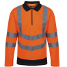 Pro Hi Vis Poloshirt LS