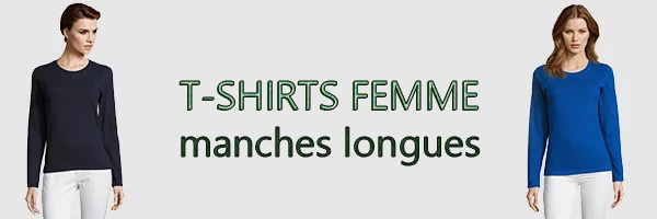 T-shirts Femme manches longues